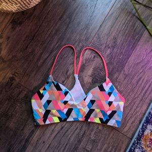 Bikini Village - neon racer back top